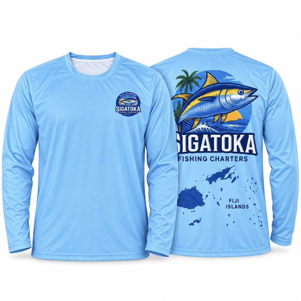 SFC Long Sleeve Fishing Shirt - Sky Blue